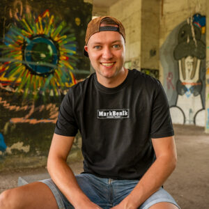 MarkBenIk Basic T-shirt Zwart