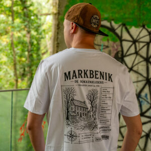 Bokkenrijders Tshirt Wit | MarkBenIk