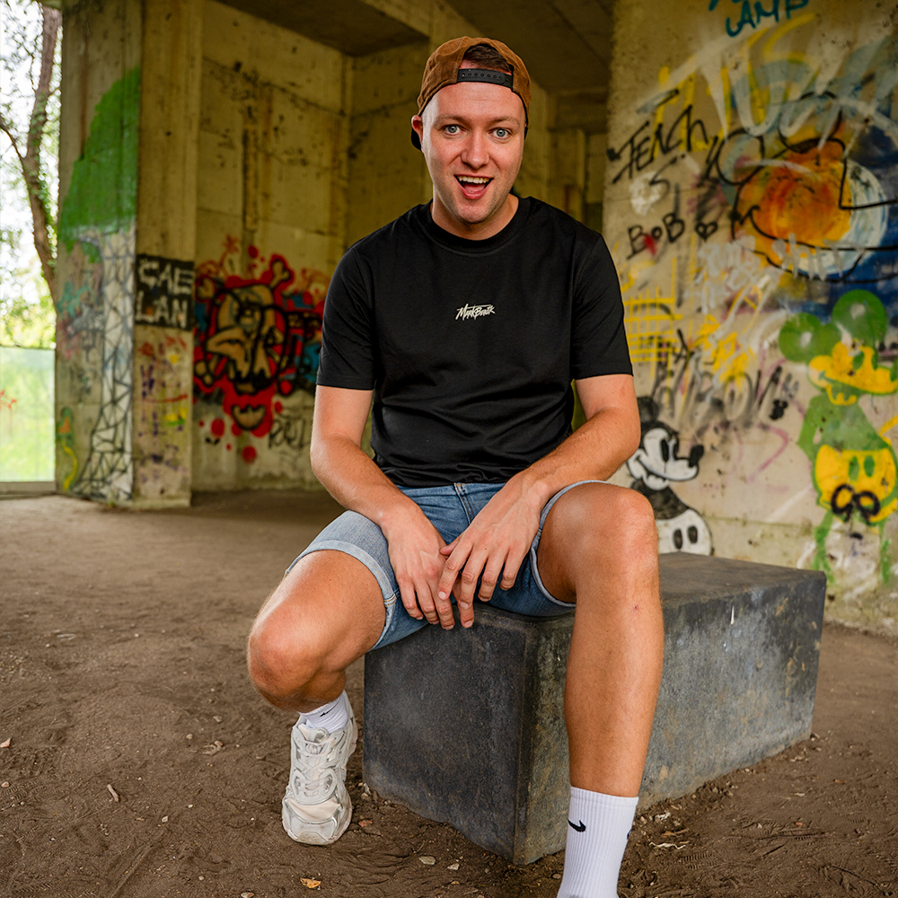 Koelkast Tshirt Zwart | MarkBenIk - Afbeelding 5
